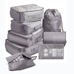 Travel Packing Cubes Set - Luggage Organizer Bags.