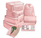 Travel Packing Cubes Set - Luggage Organizer Bags.