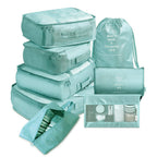 Travel Packing Cubes Set - Luggage Organizer Bags.