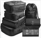 Travel Packing Cubes Set - Luggage Organizer Bags.