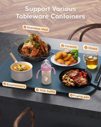 Electric Food Warming Mat - 3 Temperature Settings.