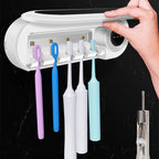 UV Toothbrush Sterilizer - Wall Mounted Smart Holder.