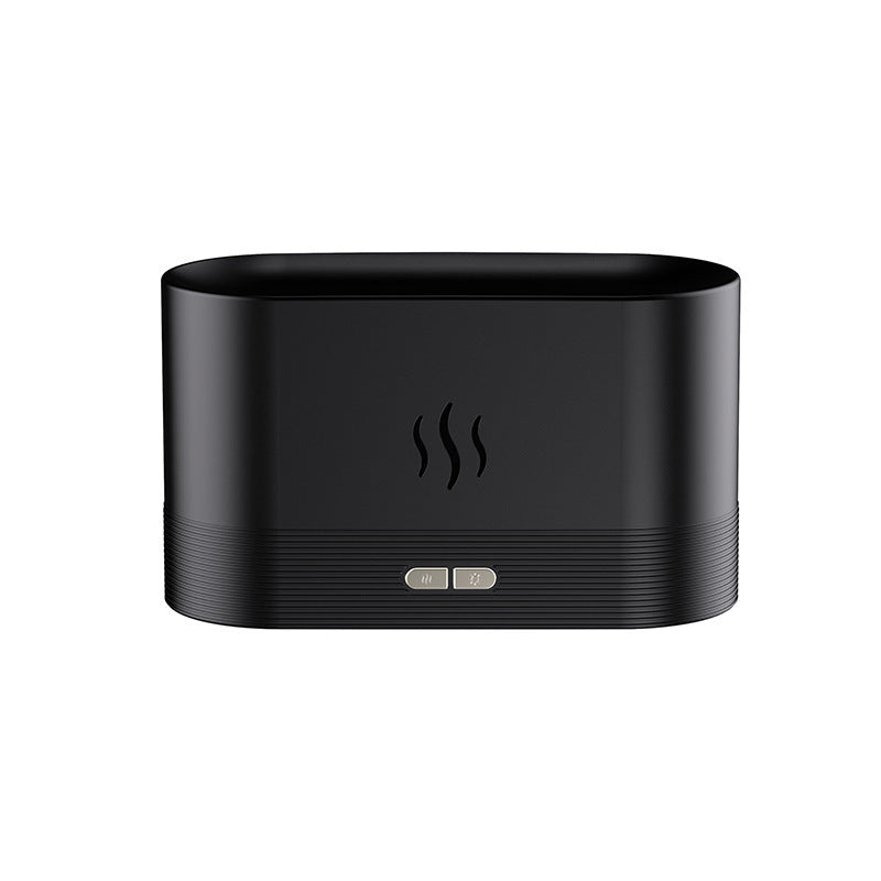 Flame Aroma Diffuser - Ultrasonic Humidifier with LED Light.