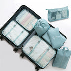 Travel Packing Cubes Set - Luggage Organizer Bags.