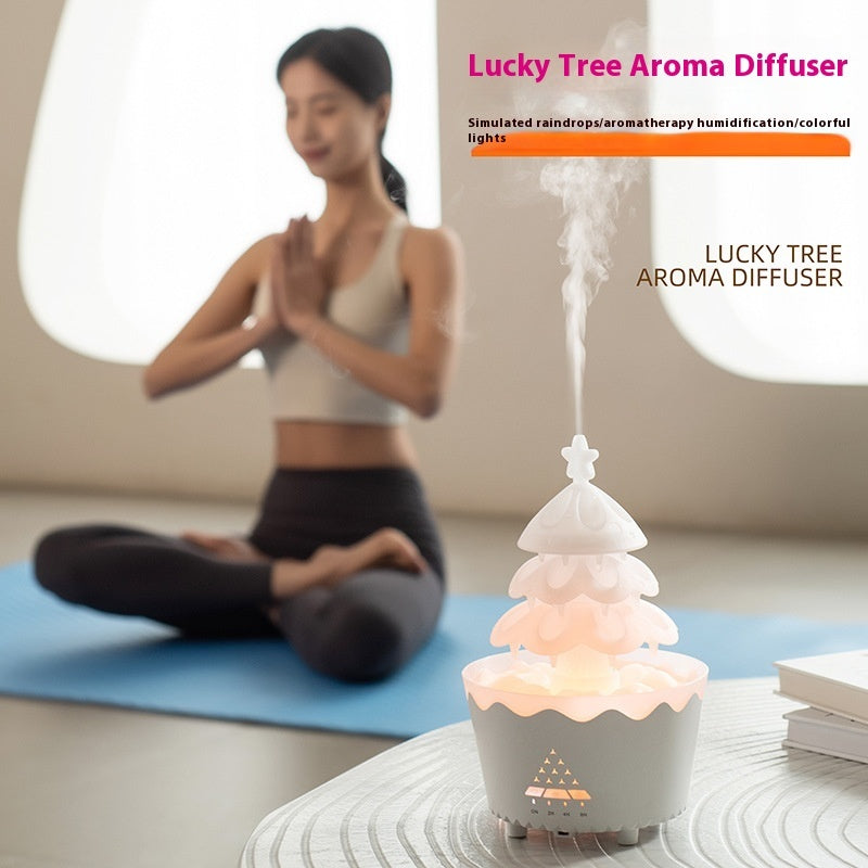 Essential Oil Aroma Diffuser - Remote Control Humidifier.