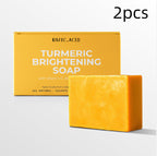 Turmeric Kojic Acid Soap - Natural Handmade Skin Brightening Bar.