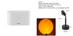 Flame Aroma Diffuser - Ultrasonic Humidifier with LED Light.