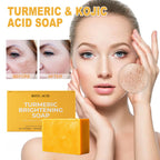 Turmeric Kojic Acid Soap - Natural Handmade Skin Brightening Bar.