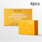 Turmeric Kojic Acid Soap - Natural Handmade Skin Brightening Bar.