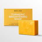 Turmeric Kojic Acid Soap - Natural Handmade Skin Brightening Bar.