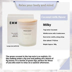 Natural aromatherapy candles clean burn