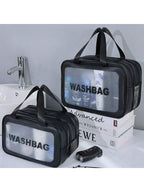 Waterproof Travel Toiletry Bag - Dry Wet Separation Organizer.